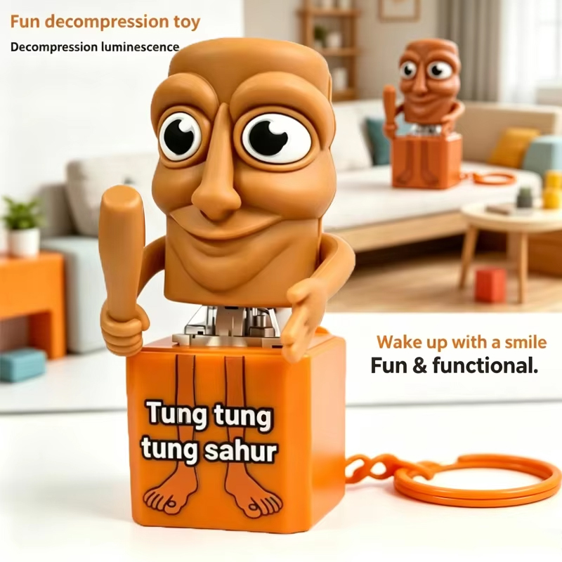 New Tung Tung Tung Sahur Keych - Kids Toys Return Gift 评论和价格