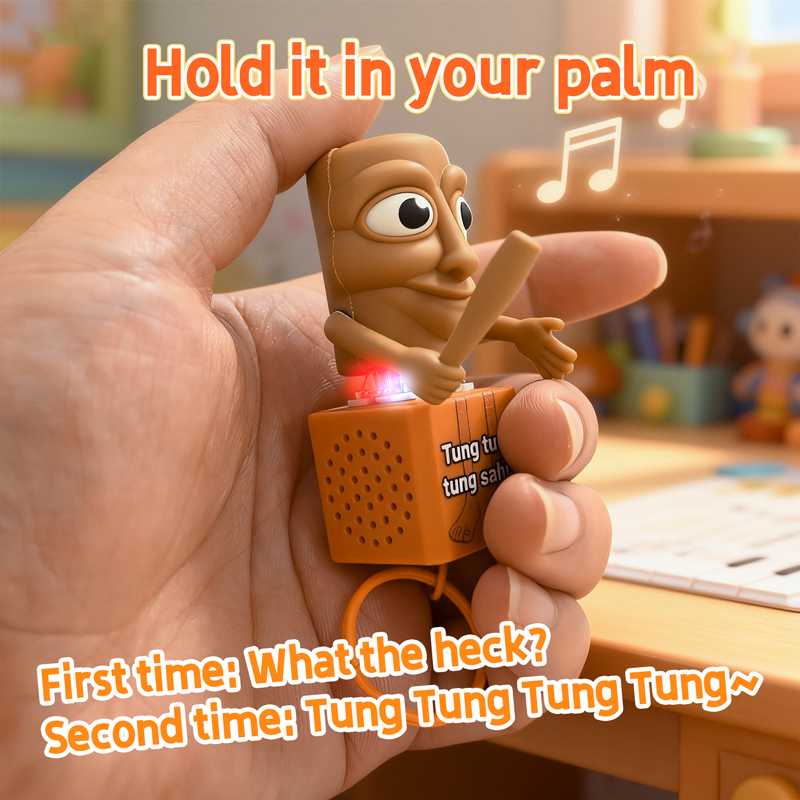 New Tung Tung Tung Sahur Keych - Kids Toys Return Gift 评论和价格