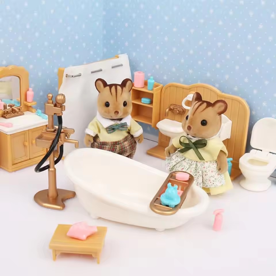1/12 Scale Dollhouse Furniture - Play Kitchen Set 评论和价格