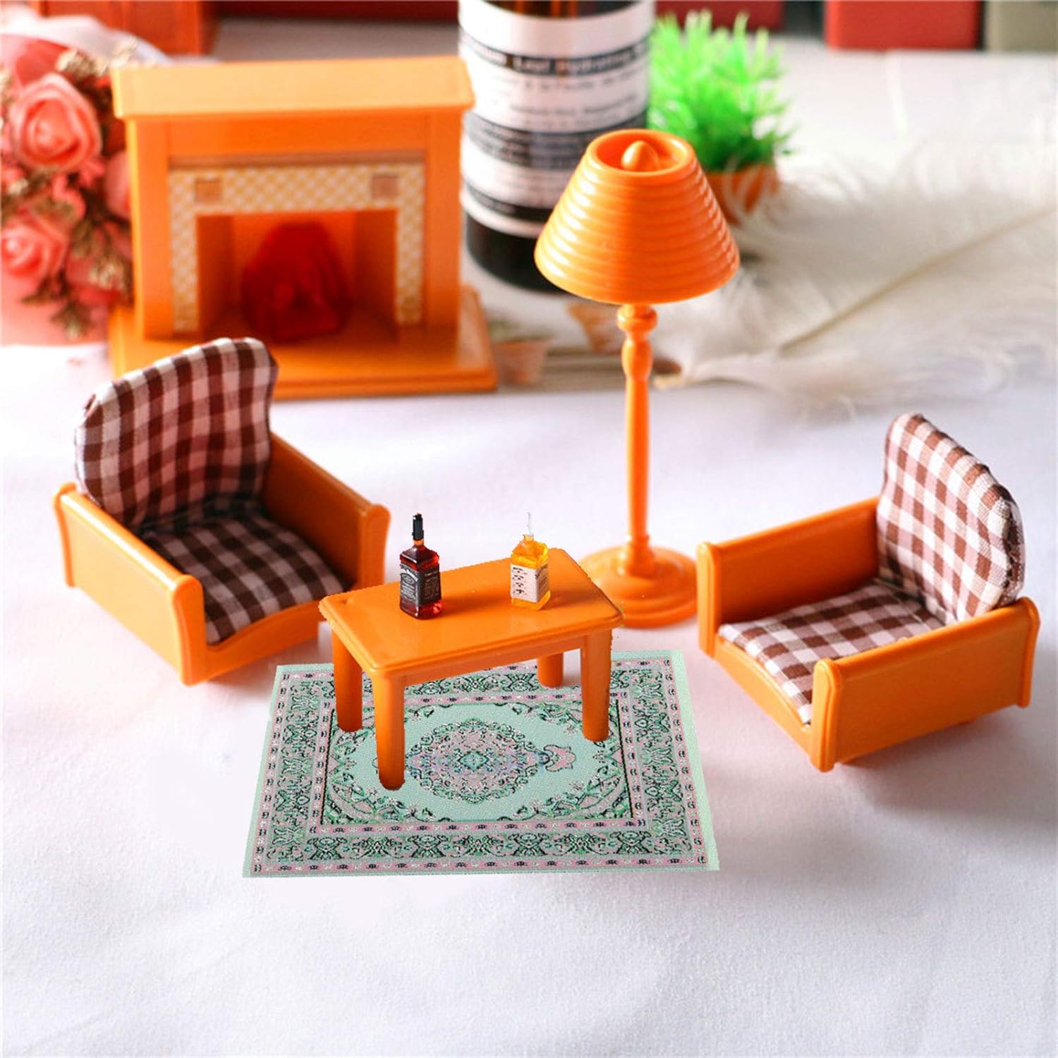 1/12 Scale Dollhouse Furniture - Play Kitchen Set 评论和价格