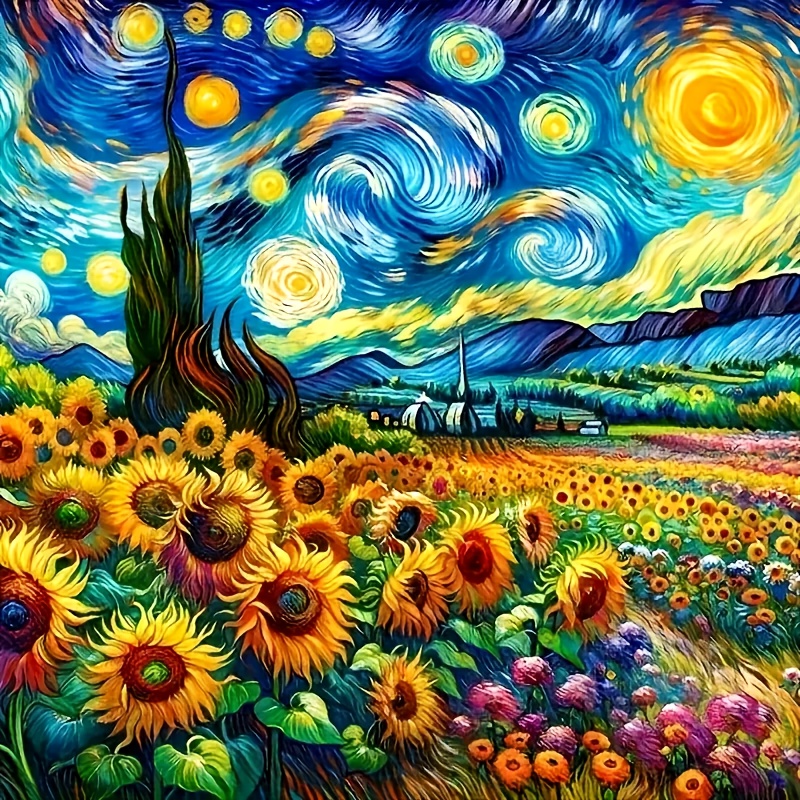 500 PCS Jigsaw Puzzle Sunflowe - Kids Toys Under 500 评论和价格