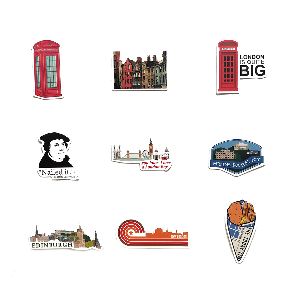 50pcs London England Stickers  - Kids Toys London 评论和价格