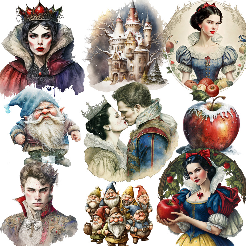Fairy tale girl store Stickers - Kids Toys Stores 评论和价格