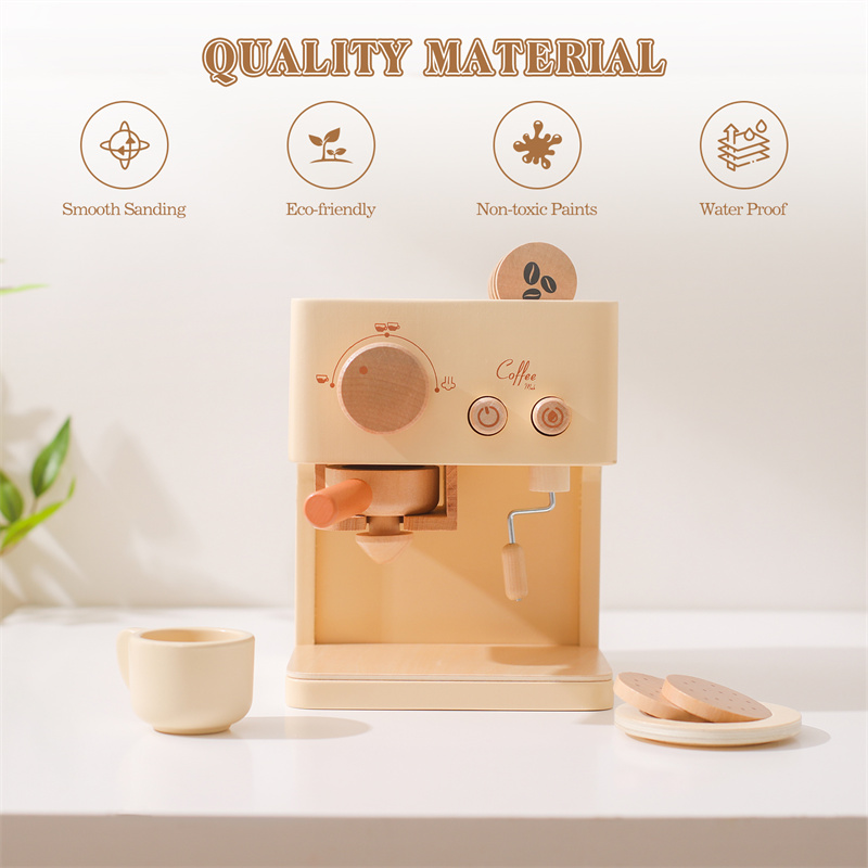 Kids Wooden Montessori Toy Set - Play Kitchen Set 评论和价格