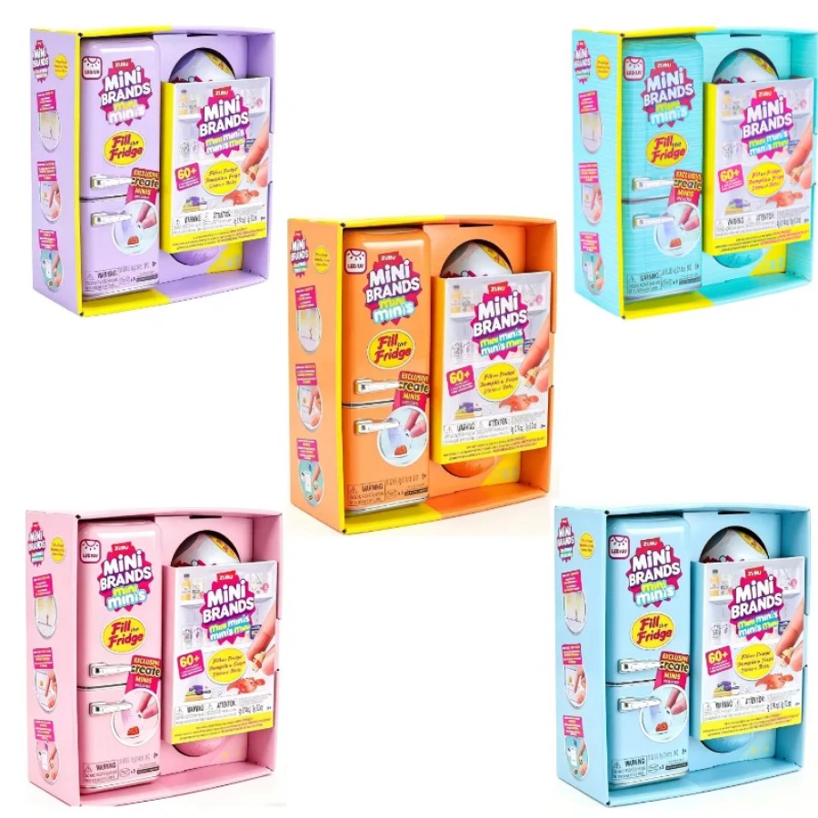 ZURU 5 Surprise Mini Fridge Ba - Play Kitchen Set 评论和价格