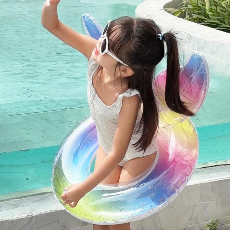 Inflatable Swimming Ring Merma - Kids Toys Play Youtube 评论和价格