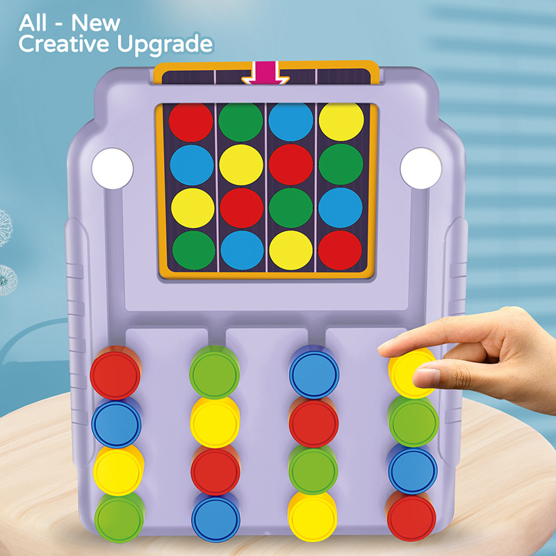 Four-Color Tic-Tac-Toe Logic T - Kids Toys 3 Year Old 评论和价格