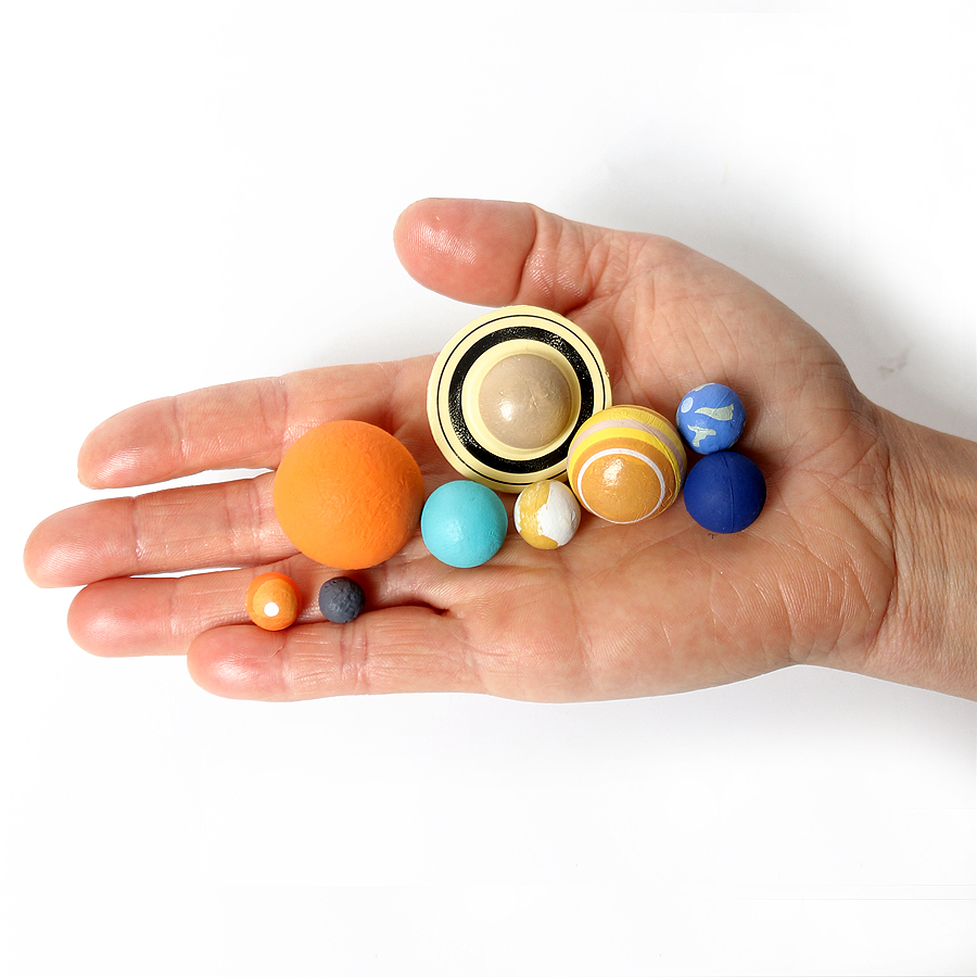 Hand-Painted Solar System Plan - Kids Toys Under 200 评论和价格